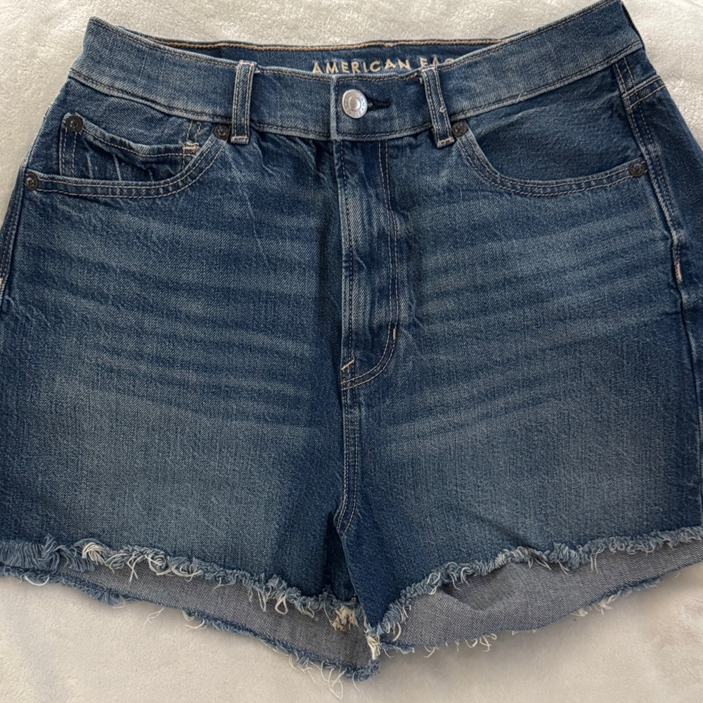 American Eagle Outfitters Dark Blue Jean Shorts